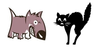 como el perro y el gato